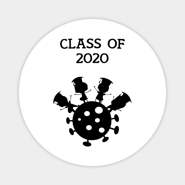 Class of 2020 Magnet by JevLavigne